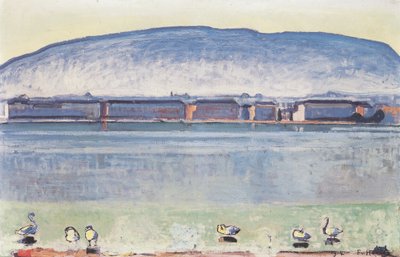 Lago di Ginevra con sei cigni da Ferdinand Hodler